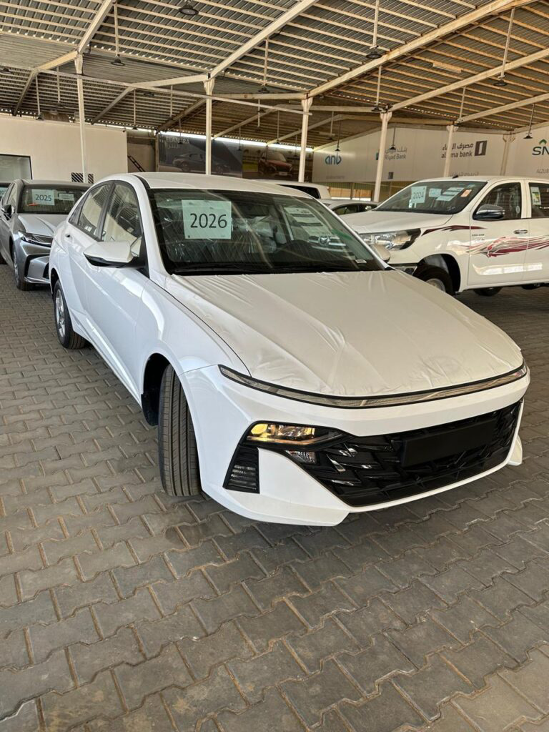 هيونداي اكسنت فلييت أبيض 2026